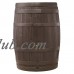 Exaco Vino 110-Gallon Rain Barrel with Planter Tray   